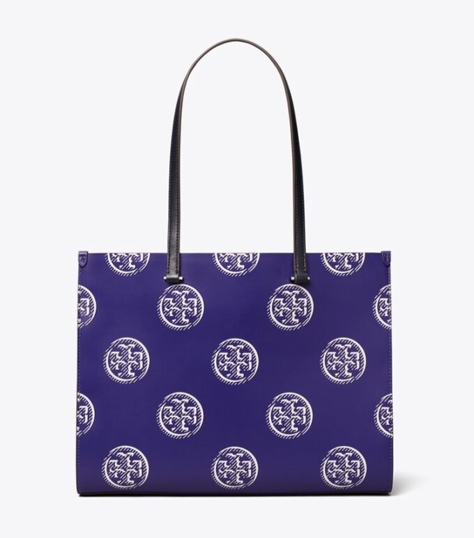 T Monogram Kontrast Kabartmalı Tote T Monogram Kontrast Kabartmalı Tote