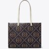 T Monogram Kontrast Kabartmalı Tote T Monogram Kontrast Kabartmalı Tote