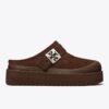 T Monogram Mellow Shearling Platform Mule