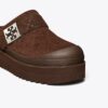 T Monogram Mellow Shearling Platform Mule
