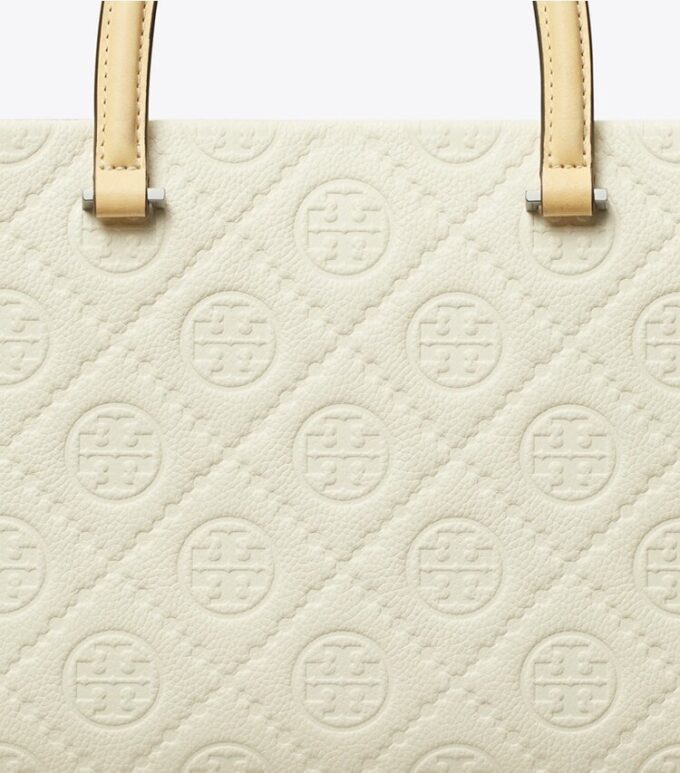 T Monogram Pebble Top-Handle Tote T Monogram Pebble Top-Handle Tote