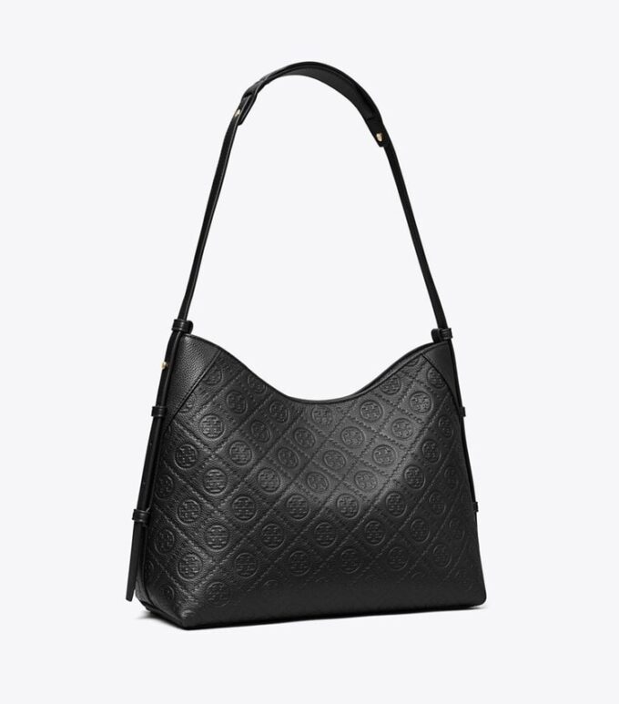 T Monogram Pebbled Messenger Çanta T Monogram Pebbled Messenger Çanta