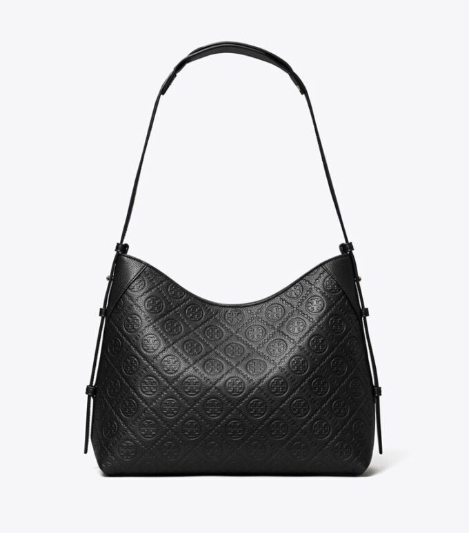 T Monogram Pebbled Messenger Çanta T Monogram Pebbled Messenger Çanta