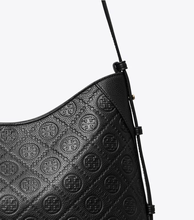 T Monogram Pebbled Messenger Çanta T Monogram Pebbled Messenger Çanta
