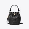 T Monogram Pebbled Mini Bucket Çanta T Monogram Pebbled Mini Bucket Çanta