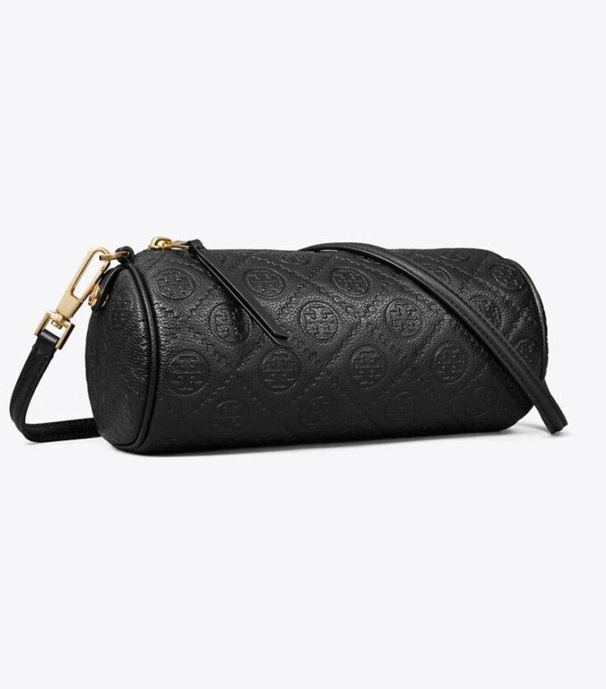 T Monogram Pebbled Silindir Çanta T Monogram Pebbled Silindir Çanta