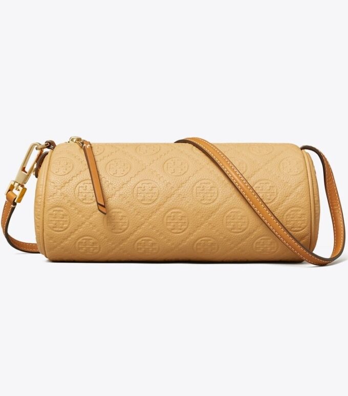 T Monogram Pebbled Silindir Çanta T Monogram Pebbled Silindir Çanta