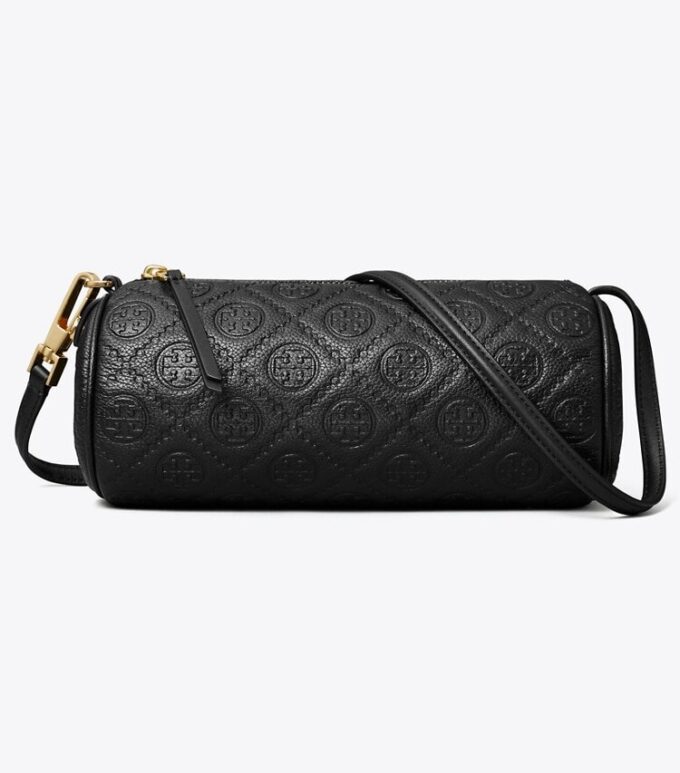 T Monogram Pebbled Silindir Çanta T Monogram Pebbled Silindir Çanta