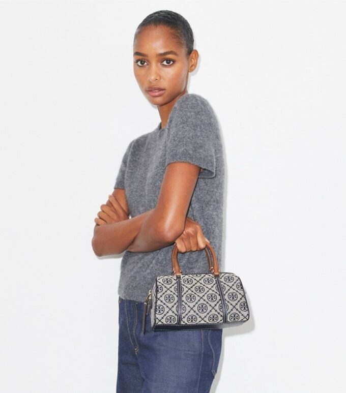 T Monogram Petite Barrel Çanta T Monogram Petite Barrel Çanta
