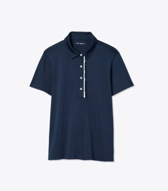 Tech Piqué Ruffle Polo Tech Piqué Ruffle Polo