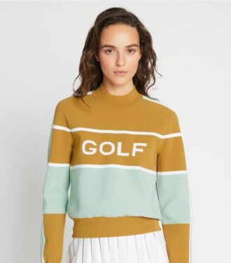 Teknolojik Naylon Golf Kısa Süveter