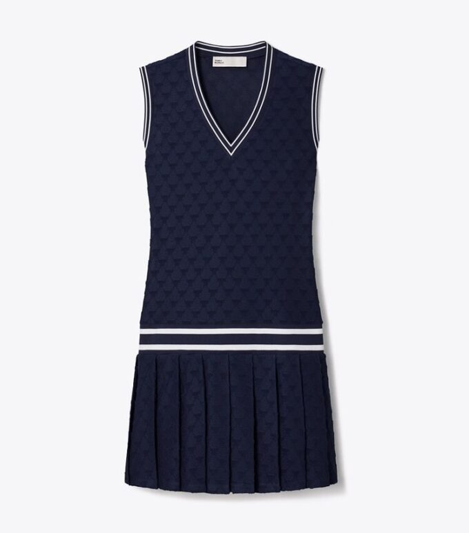 Terry Jakarlı Tenis Elbisesi Terry Jakarlı Tenis Elbisesi
