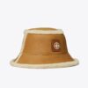 Ters Çevrilebilir Shearling Bucket Şapka Ters Çevrilebilir Shearling Bucket Şapka