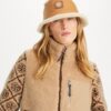 Ters Çevrilebilir Shearling Bucket Şapka Ters Çevrilebilir Shearling Bucket Şapka