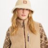 Ters Çevrilebilir Shearling Bucket Şapka Ters Çevrilebilir Shearling Bucket Şapka