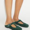 Violet T-Strap Mule Violet T-Strap Mule