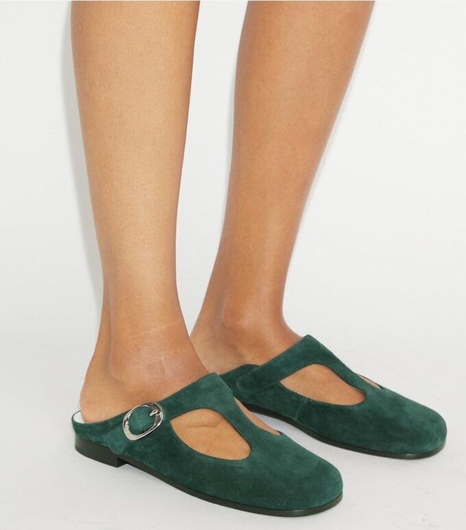 Violet T-Strap Mule Violet T-Strap Mule