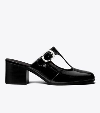 Violet T-Strap Topuklu Mule