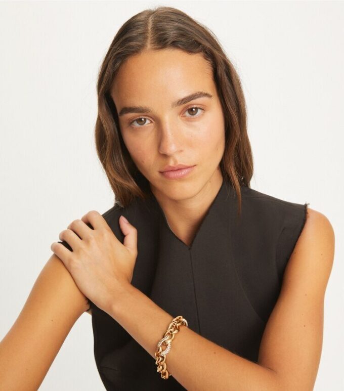 Wishbone Pavé Bileklik