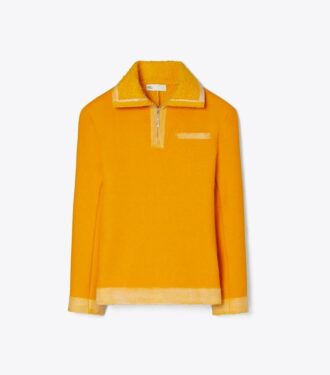 Yarım Fermuarlı Yün Sweatshirt Yarım Fermuarlı Yün Sweatshirt