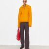 Yarım Fermuarlı Yün Sweatshirt Yarım Fermuarlı Yün Sweatshirt