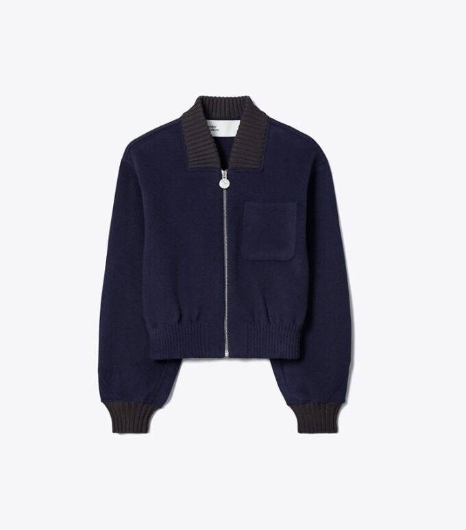 Yün Bomber Ceket Yün Bomber Ceket