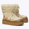 Yumuşak Shearling Bağcıklı Bot Yumuşak Shearling Bağcıklı Bot